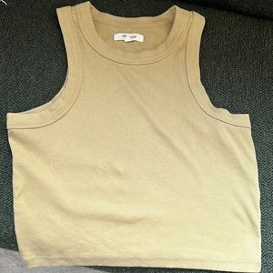 Madewell Supima® Rib Crop Tank